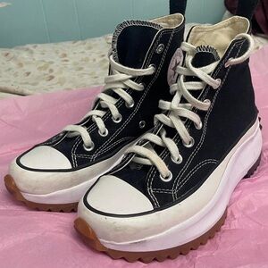 Run Star Hike Canvas Platform, Unisex High Top Shoe